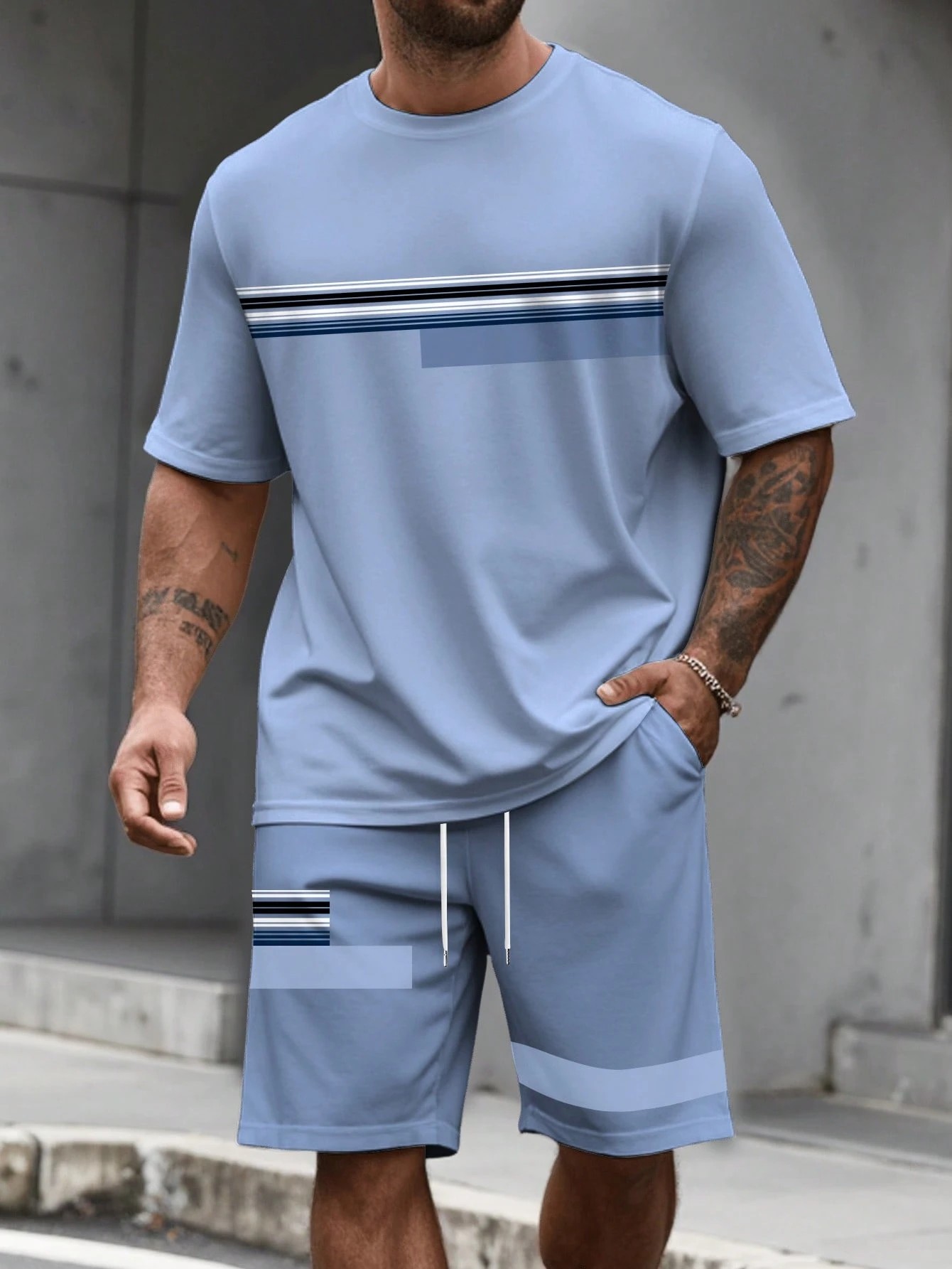 Street Fashion Summer 2026 - 2026년 여름 신상 남성 반팔 반바지