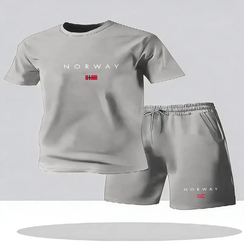 Street Fashion Shanghai - 2026 신상 남성 캐주얼 반팔 반바지
