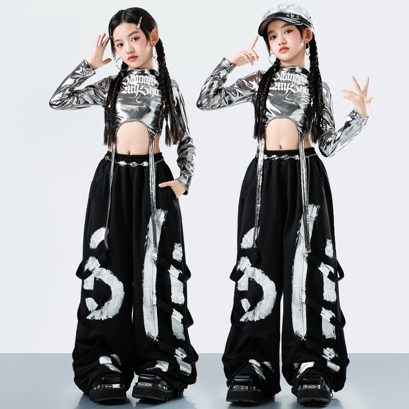 Street Fashion Kids - 한국 Y2K 키즈 스트리트웨어 스타일 힙합