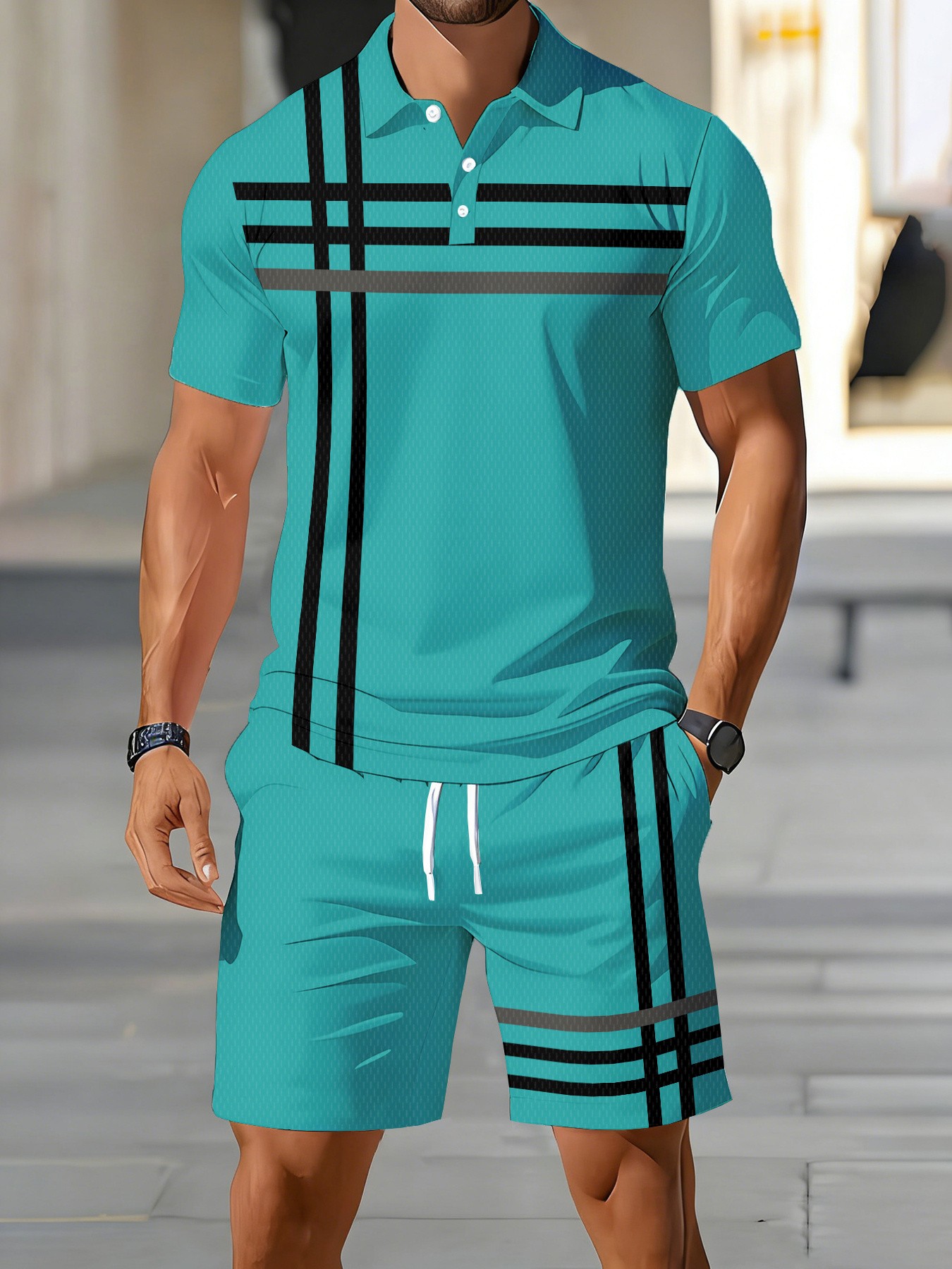 Street Fashion Summer 2026 - 2026년 여름 미국 남성용 폴로 셔츠