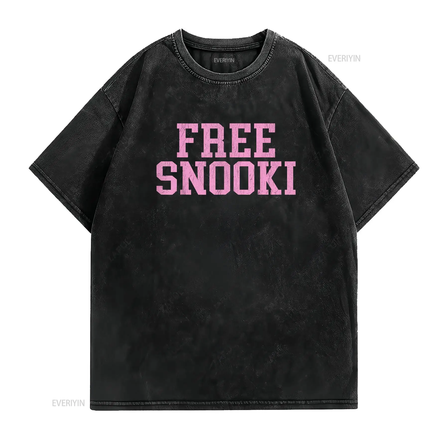 프리 스누키 티셔츠 빈티지 워시드 스타일리시 그래픽 스 - Street Fashion Mood 리뷰 및 가격