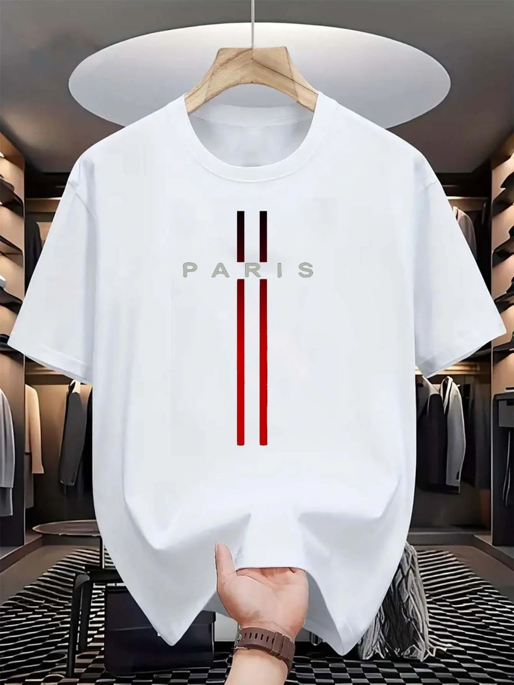 파리 레터 3D 프린트 스포츠 퀵드라이 브레타 남성 여 - Street Fashion Paris 리뷰 및 가격