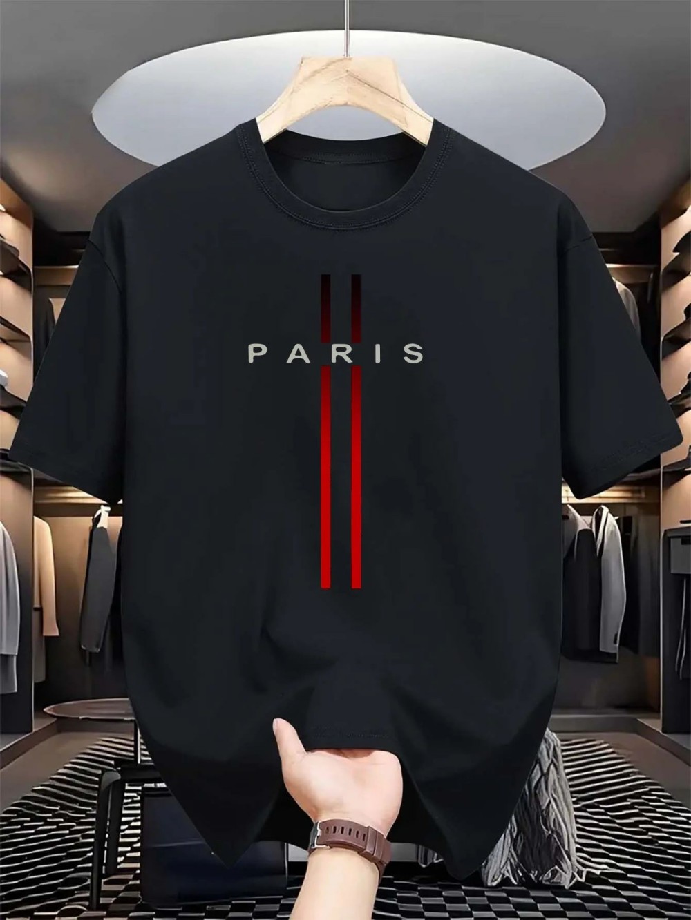 파리 레터 3D 프린트 스포츠 퀵드라이 브레타 남성 여 - Street Fashion Paris 리뷰 및 가격