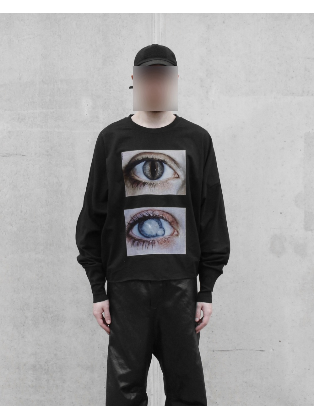 2026 새로운 다크 고딕 현실적인 더블 아이 인쇄 긴 - Street Fashion Trends 2026 리뷰 및 가격