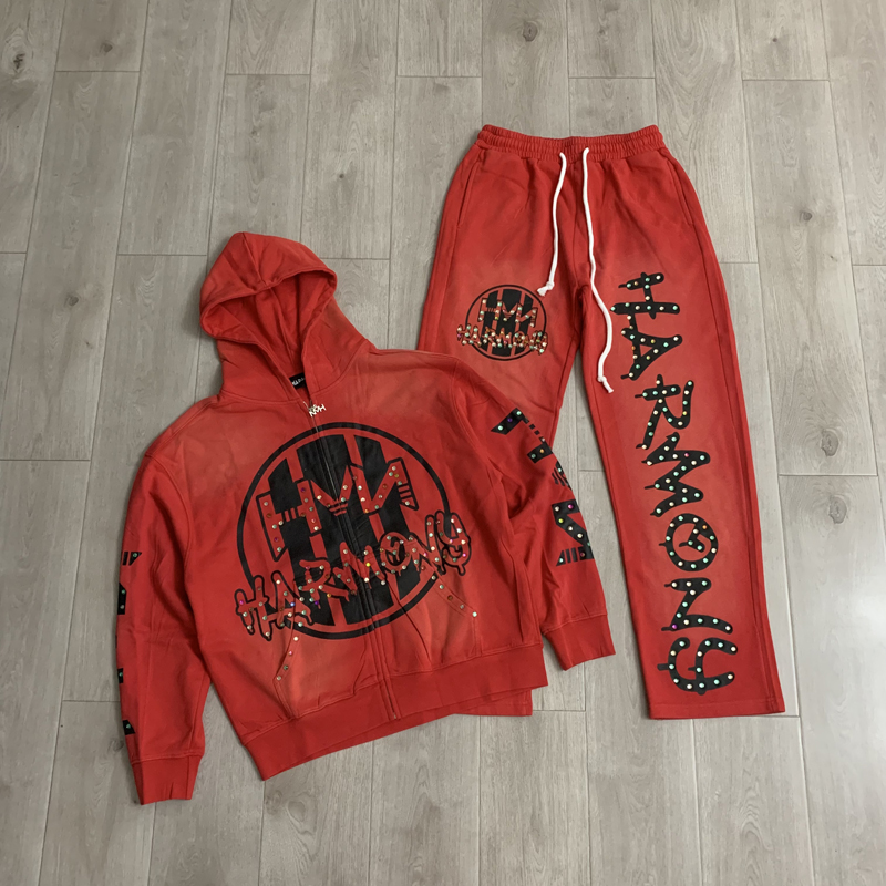 패션 스트리트 패션 브랜드 HARMONY 후드티와 바지 - Street Fashion Hoodie 리뷰 및 가격