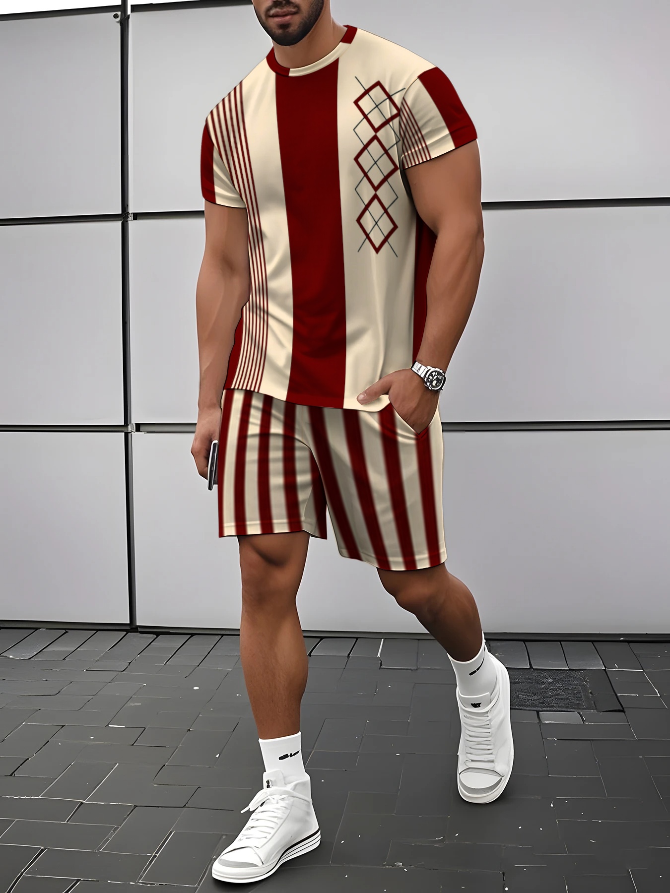 2026년 여름 신상 남성 반팔 반바지 세트 - 스트릿 - Street Fashion Summer 2026 리뷰 및 가격