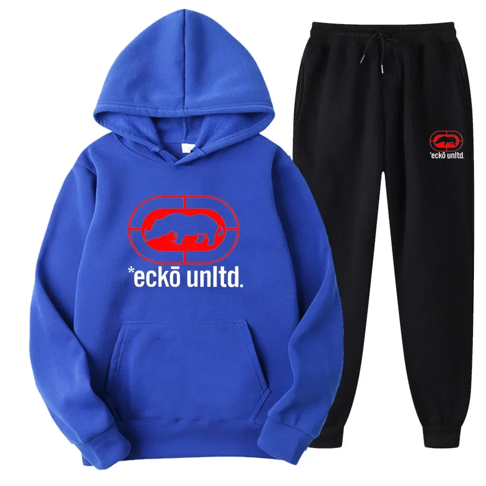 Ecko Unltd. 라이노 로고 스웨트슈트 후드티와  - Street Fashion Hoodie 리뷰 및 가격