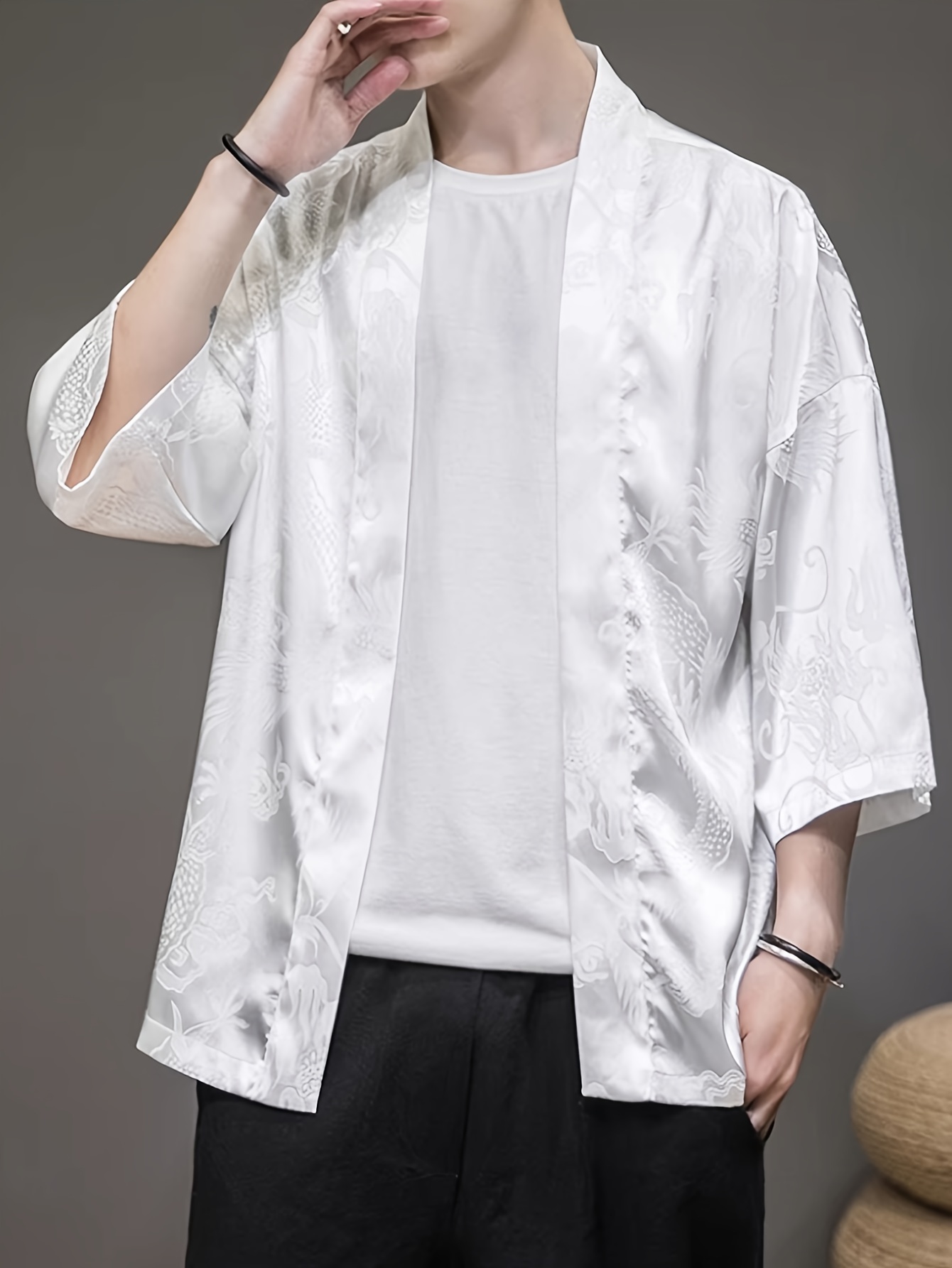 2026년 여름 남성 기모노 3D 프린트 디자인 통기성 - Street Fashion Summer 2026 리뷰 및 가격